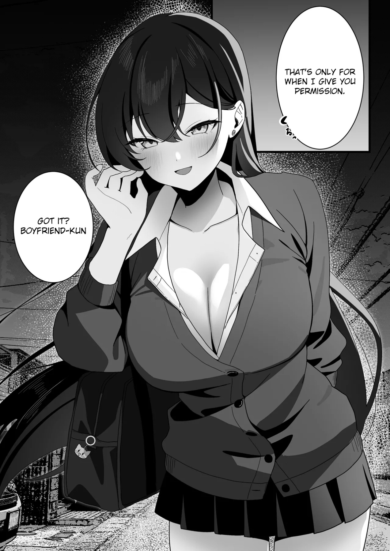 Hentai Manga Comic-The most feared senpai in school is a pushover and can't even refuse lewd requests-Read-65